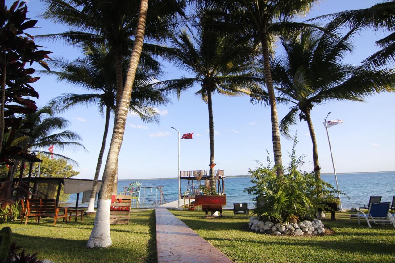 Coras Place Bacalar Lagoon Front المظهر الخارجي الصورة