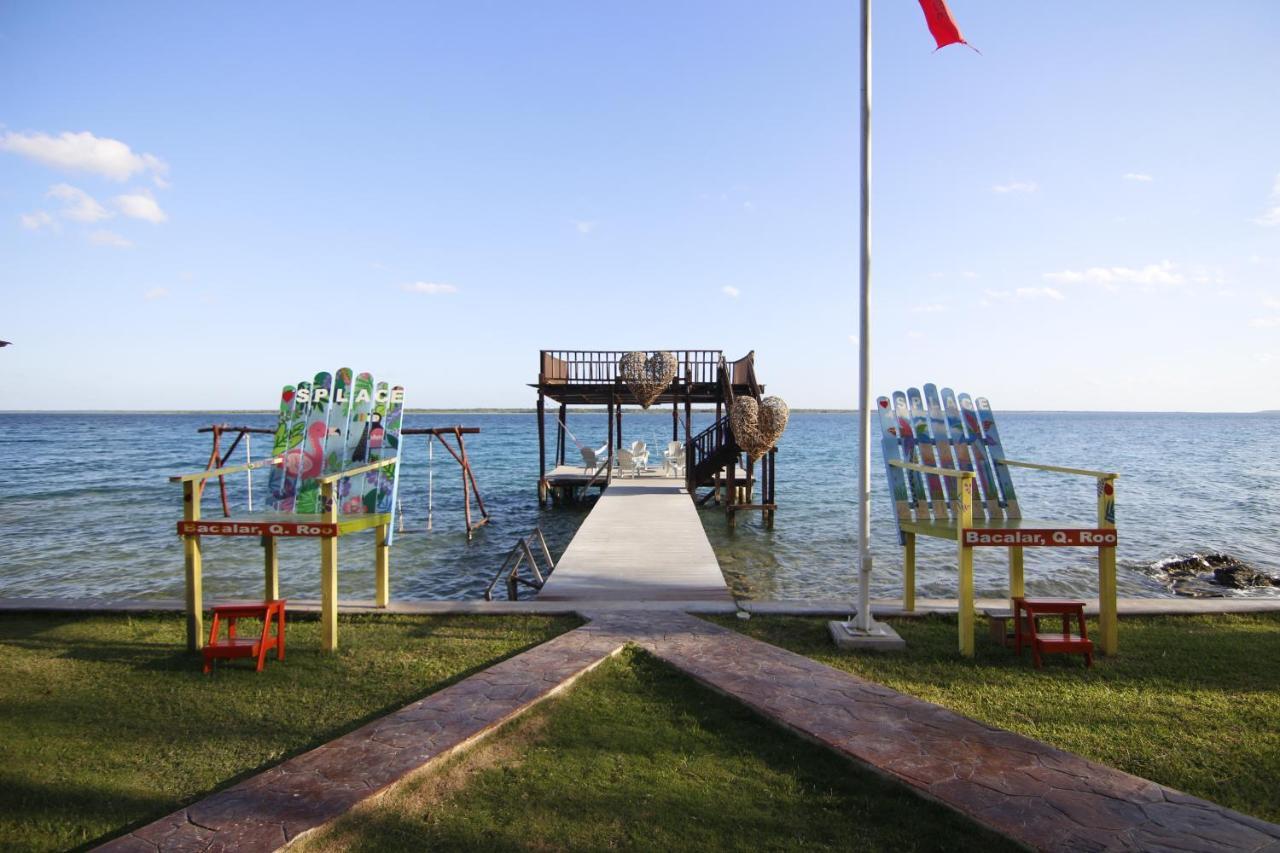 Coras Place Bacalar Lagoon Front المظهر الخارجي الصورة