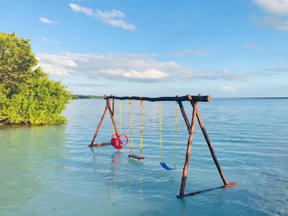 Coras Place Bacalar Lagoon Front المظهر الخارجي الصورة