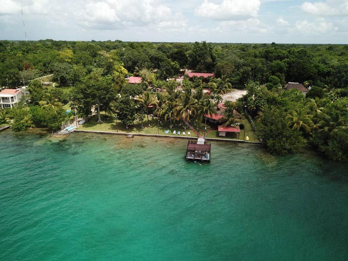 Coras Place Bacalar Lagoon Front المظهر الخارجي الصورة