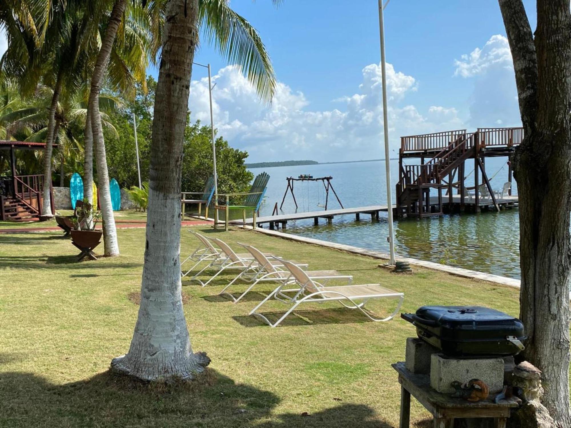 Coras Place Bacalar Lagoon Front المظهر الخارجي الصورة