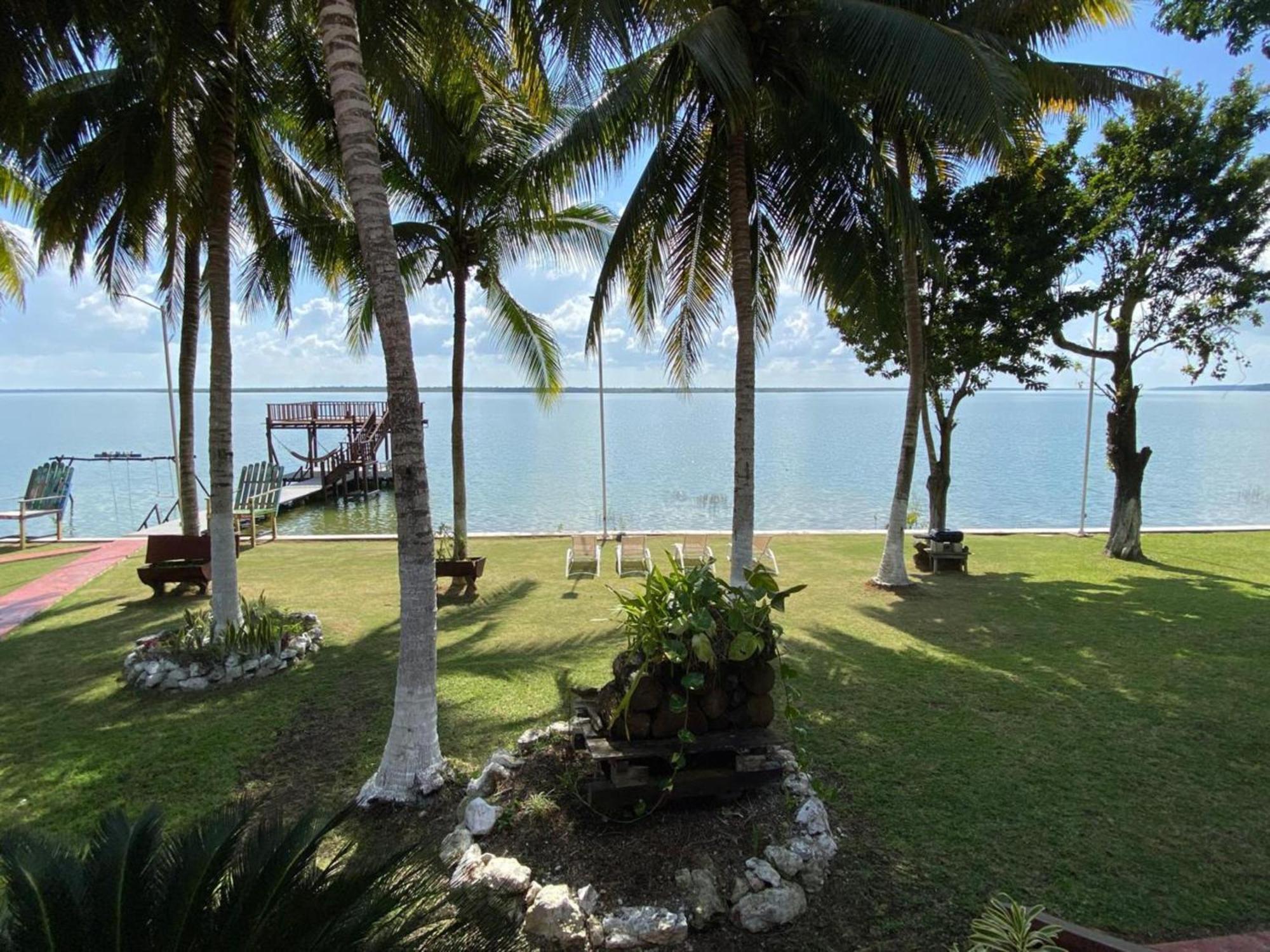 Coras Place Bacalar Lagoon Front المظهر الخارجي الصورة
