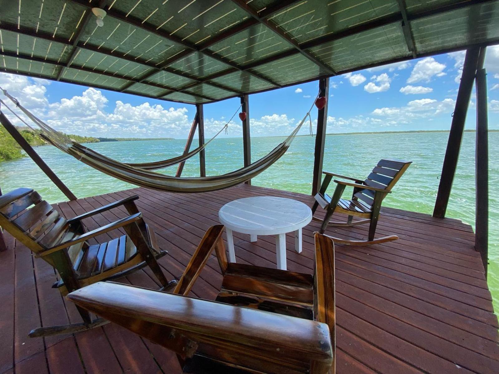Coras Place Bacalar Lagoon Front المظهر الخارجي الصورة